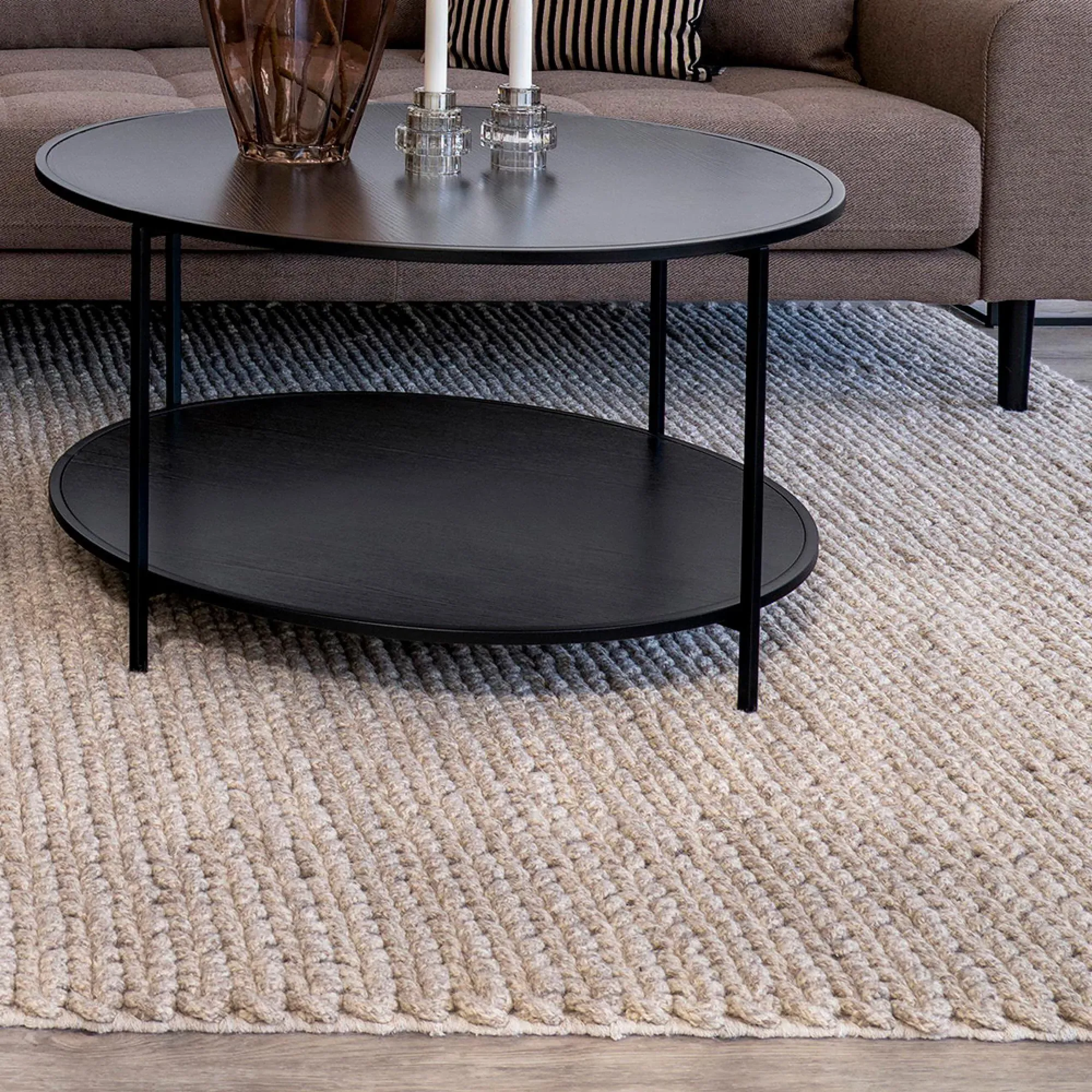 Mandi Rug - Natural Grey