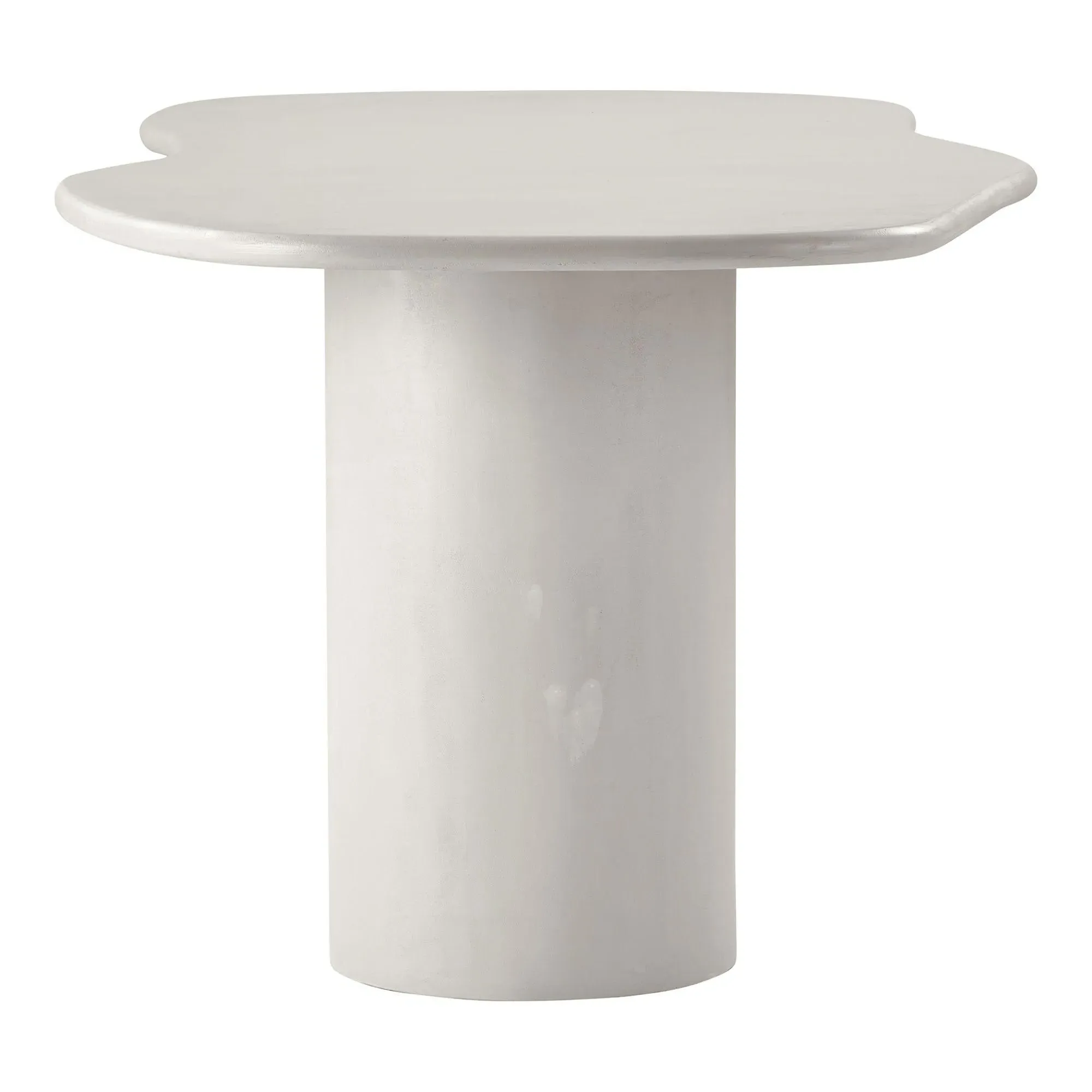 Maranola Concrete 10 Seater Double Pedestal Dining Table - Beige