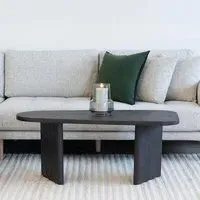 Melo Coffee Table - Dark Brown, Wood