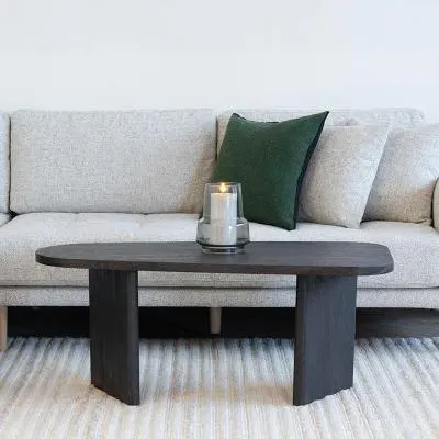 Melo Coffee Table - Dark Brown, Wood