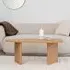 Melo Coffee Table - Natural, Wood