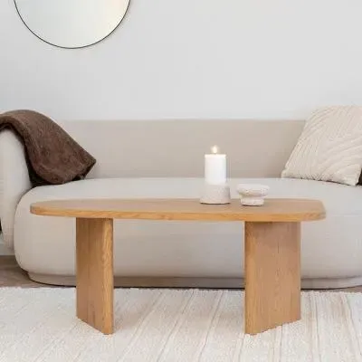Melo Coffee Table - Natural, Wood