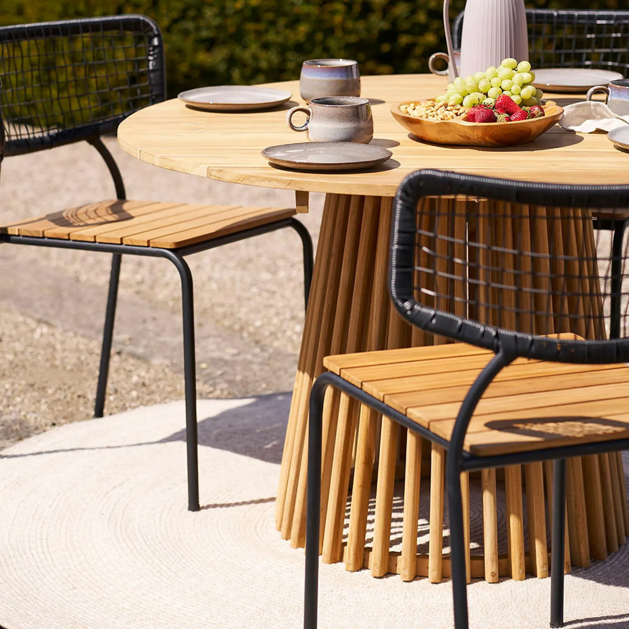 Menorca Round Rug - Sand