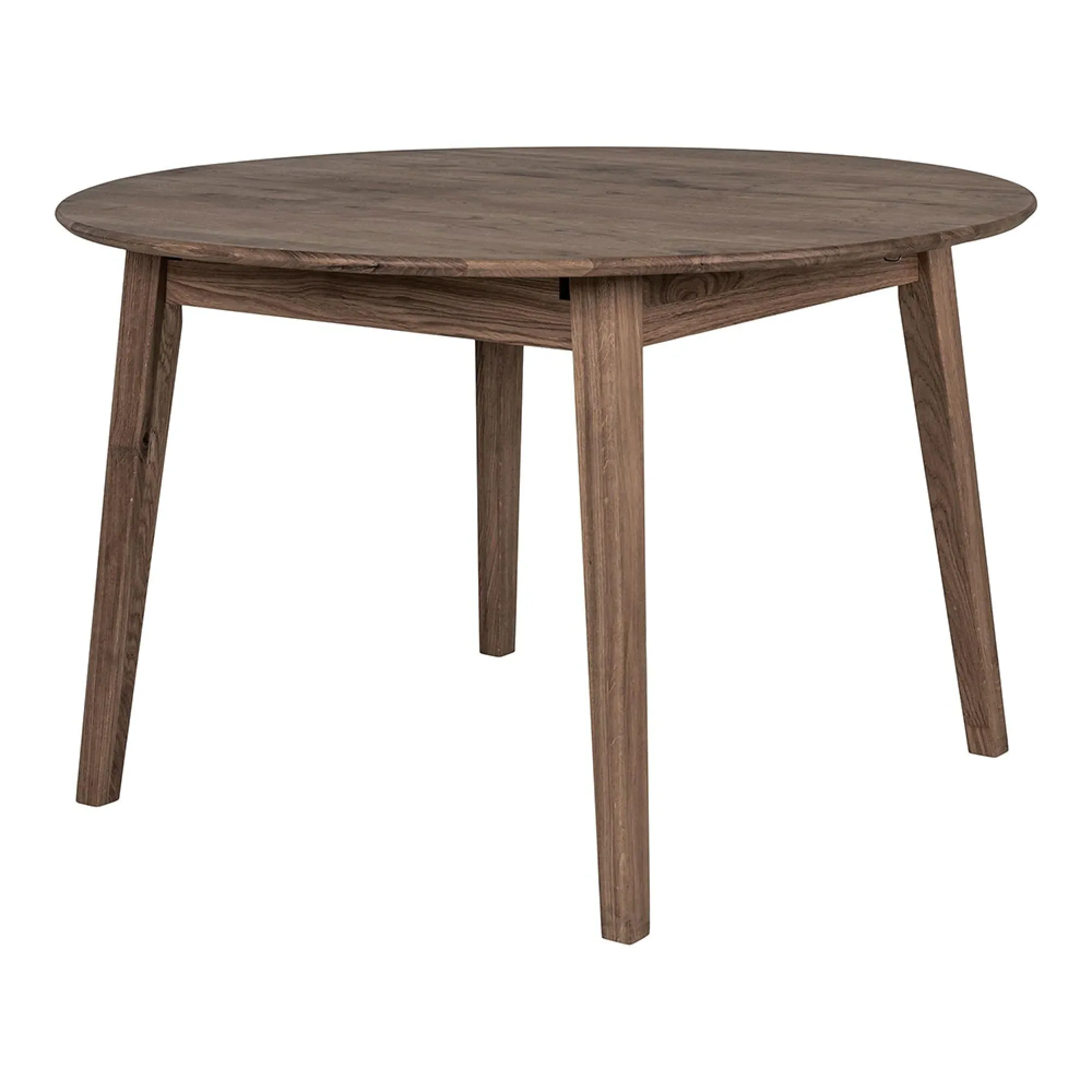 Metz 4-6 Seater Extending Oval Dining Table - Smoked, Oak