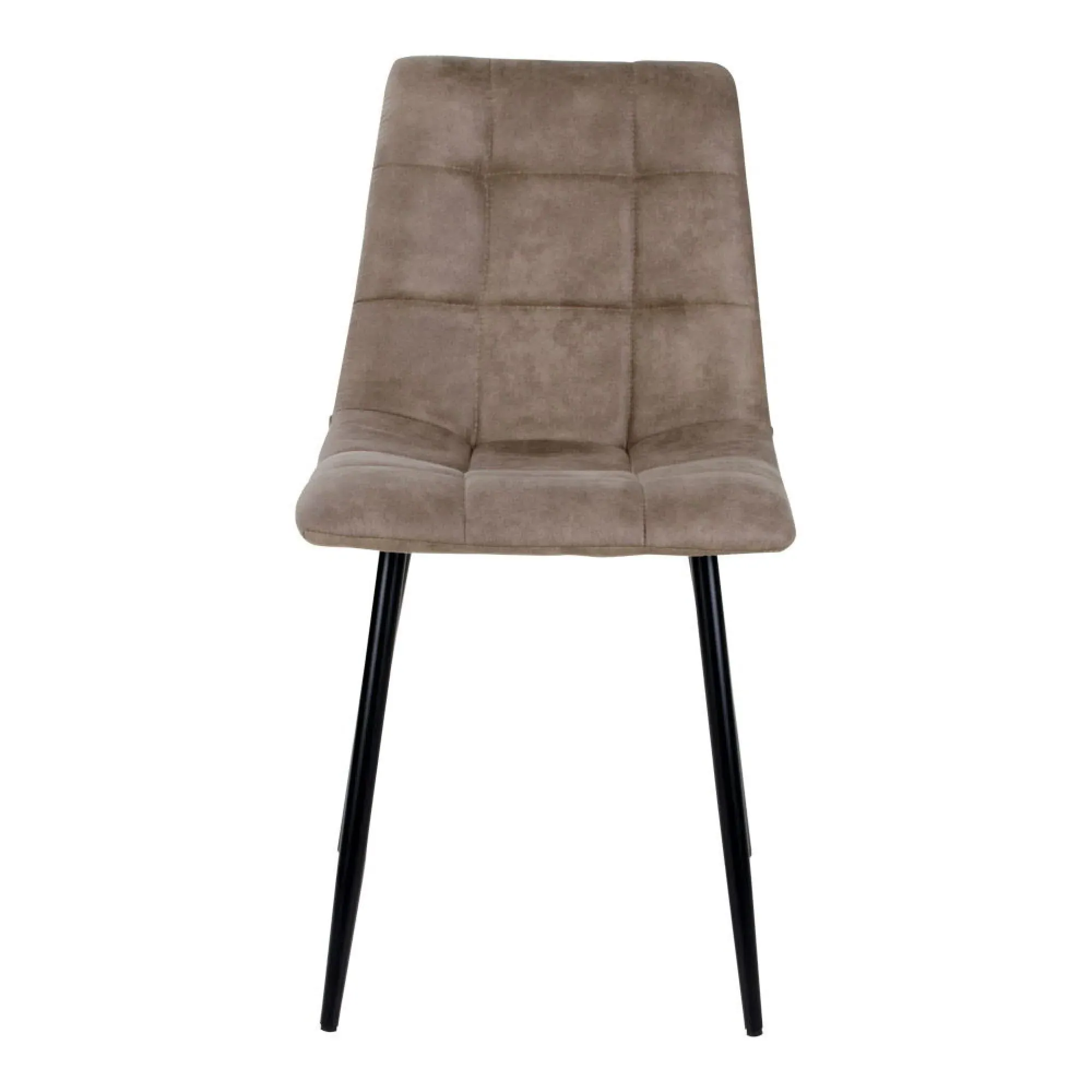 Middelfart Dining Chair Set of 2 - Light Brown, Fabric