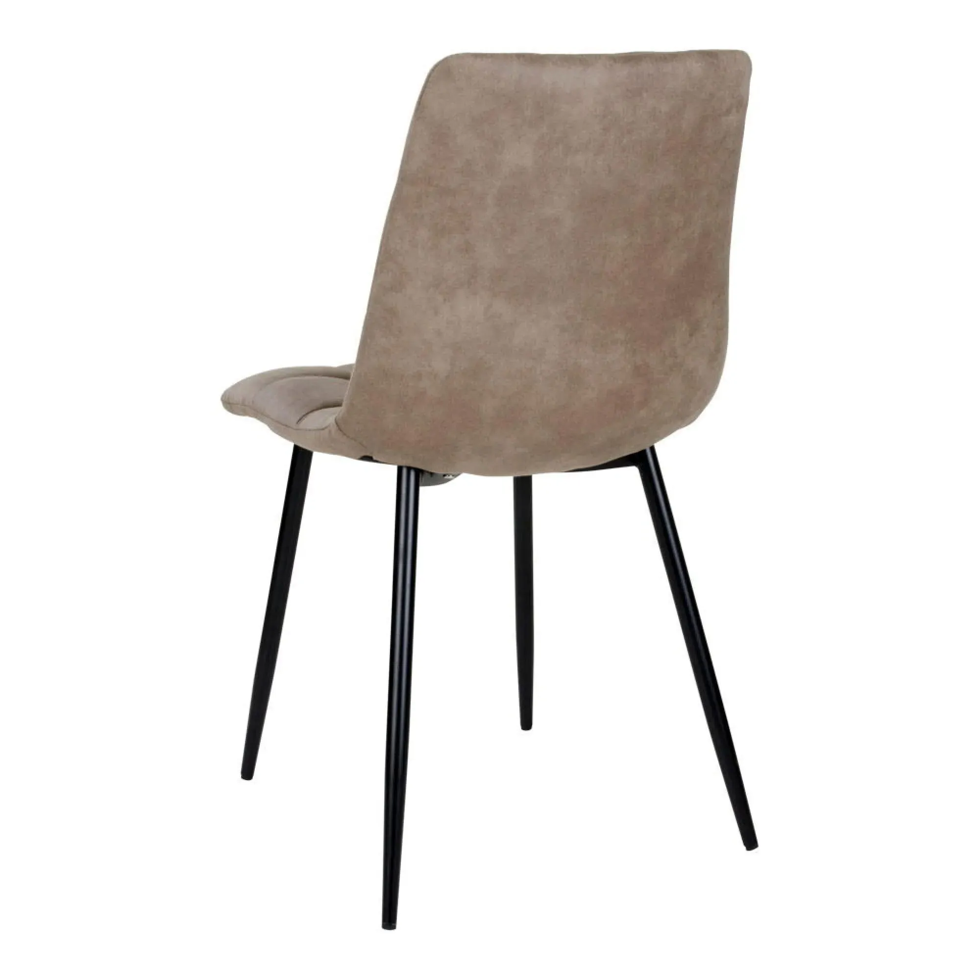 Middelfart Dining Chair Set of 2 - Light Brown, Fabric