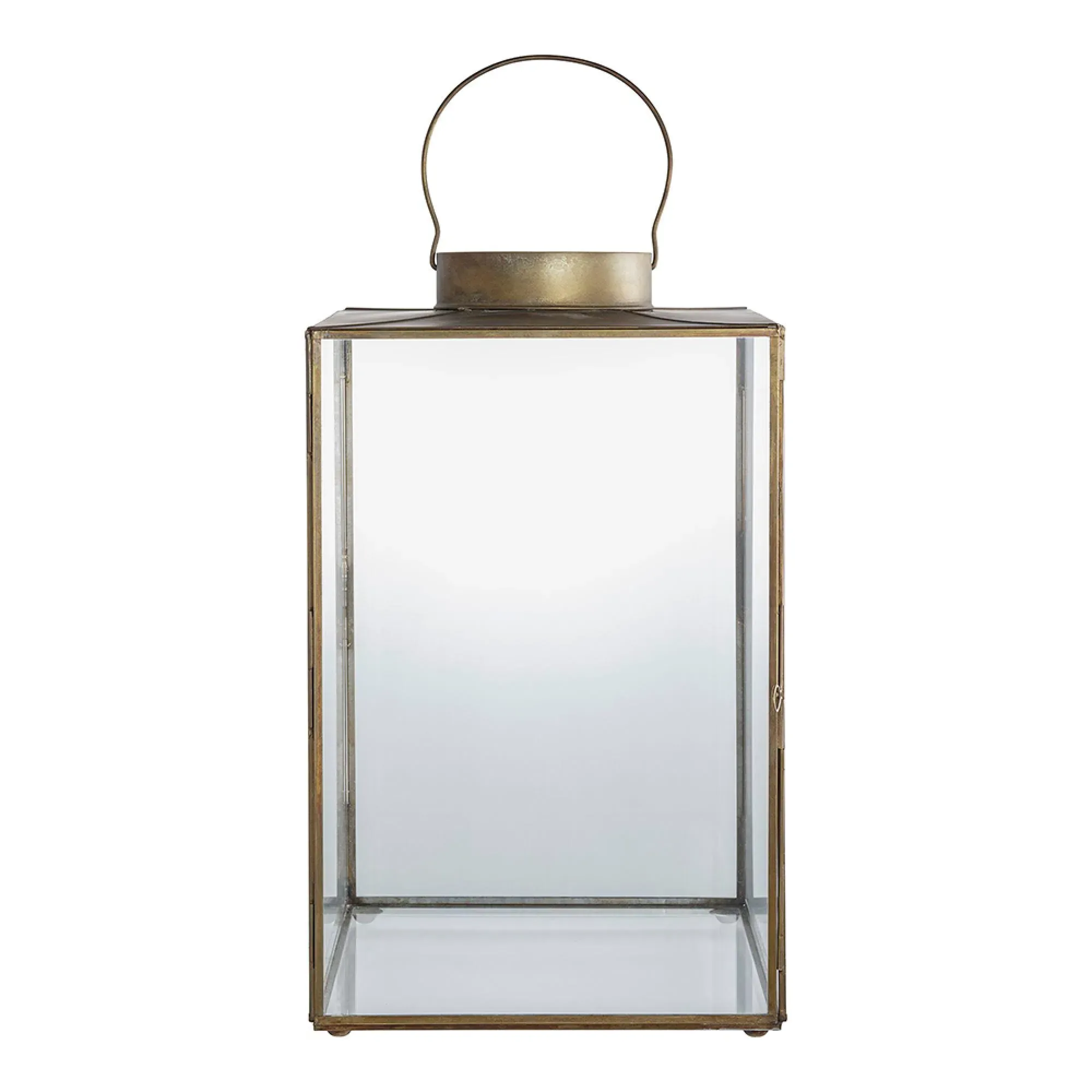 Mohali Lantern - Antique Brass