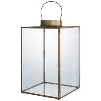 Mohali Lantern - Antique Brass