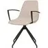 Monaco Swivel Dining Armchair - Sand, Fabric