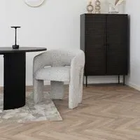 Monroe Dining Chair - Natural, Fabric