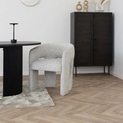 Monroe Dining Chair - Natural, Fabric image