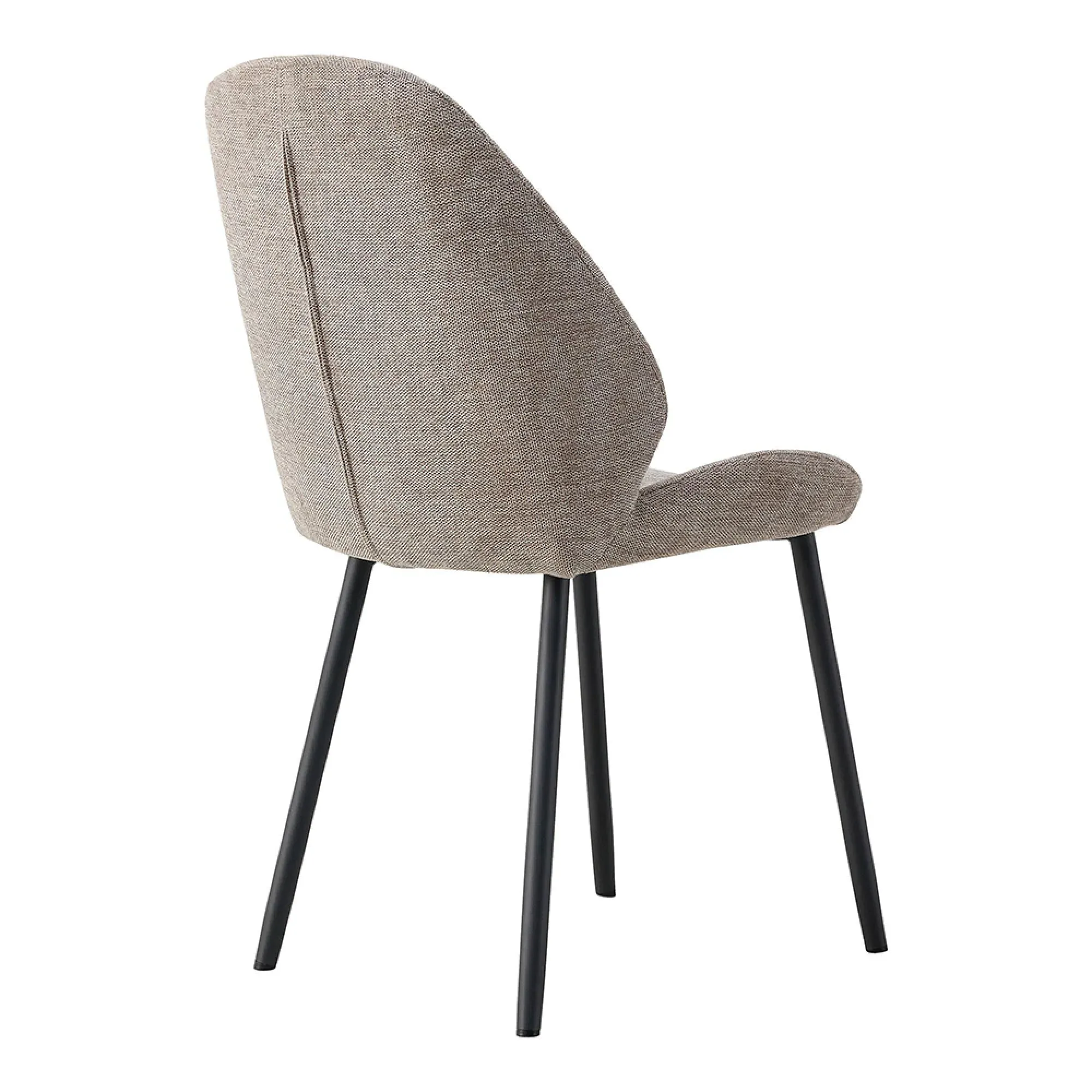 Monte Carlo Dining Chair - Stone, Fabric