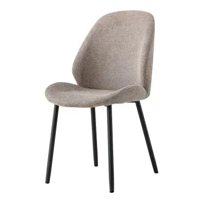 Monte Carlo Dining Chair - Stone, Fabric