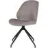 Monte Carlo Swivel Dining Chair - Stone, Fabric