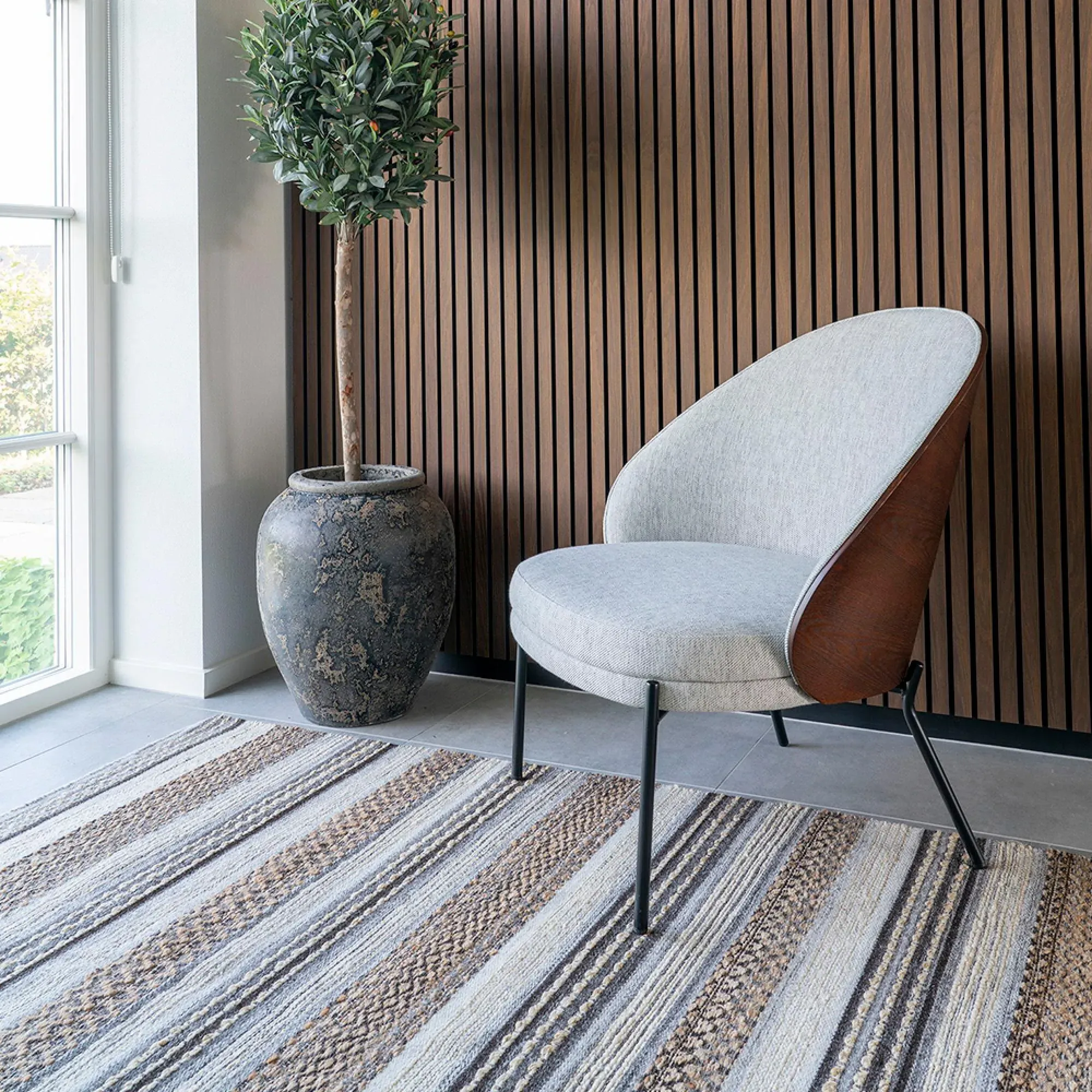 Morena Rug - Natural, Grey