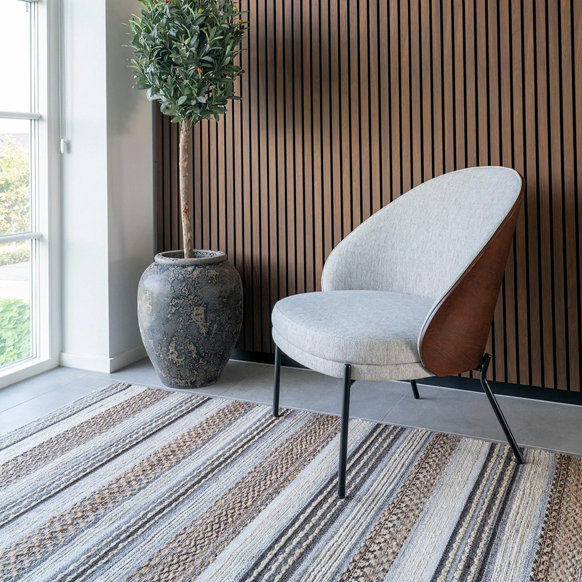 Morena Rug - Natural, Grey