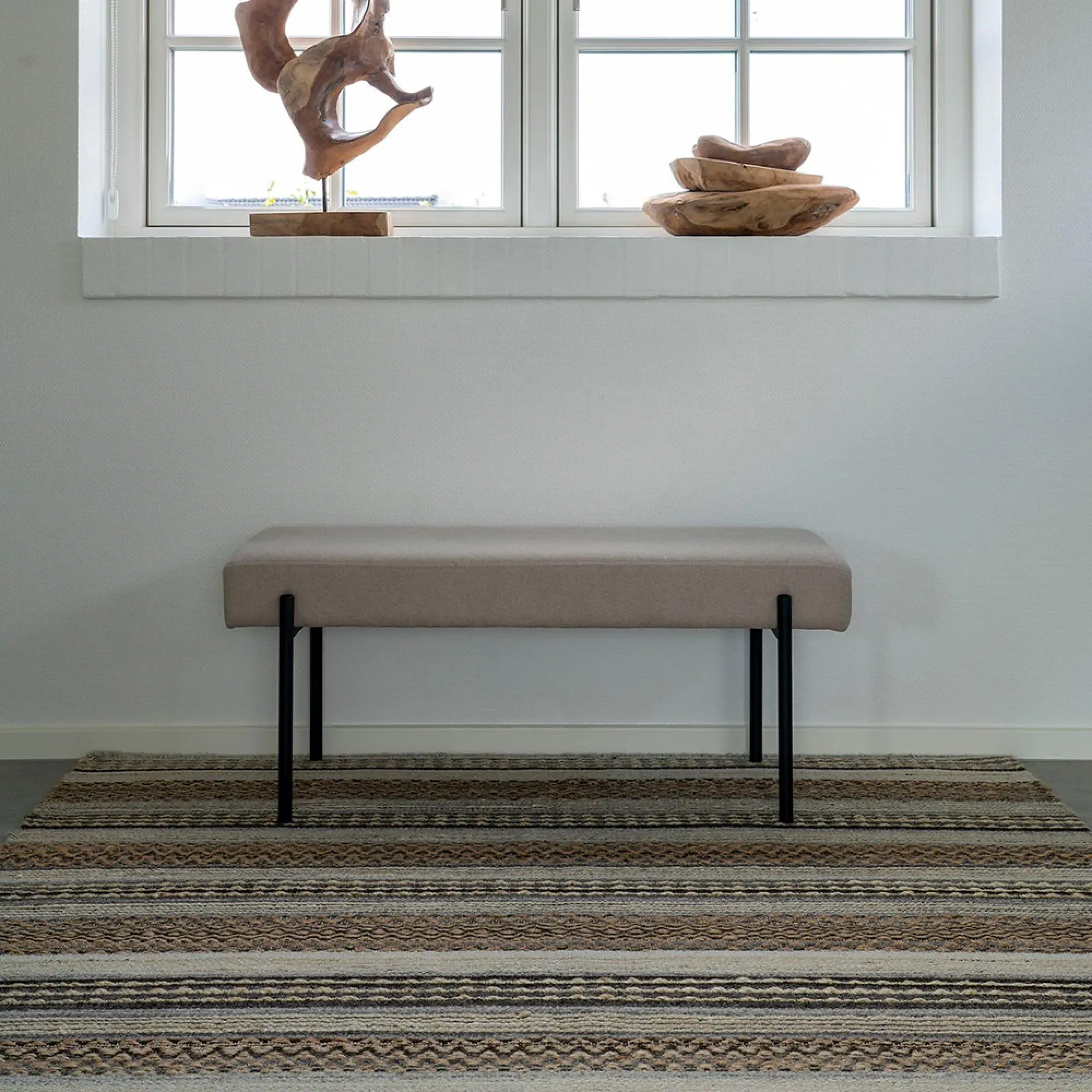 Morena Rug - Natural, Grey