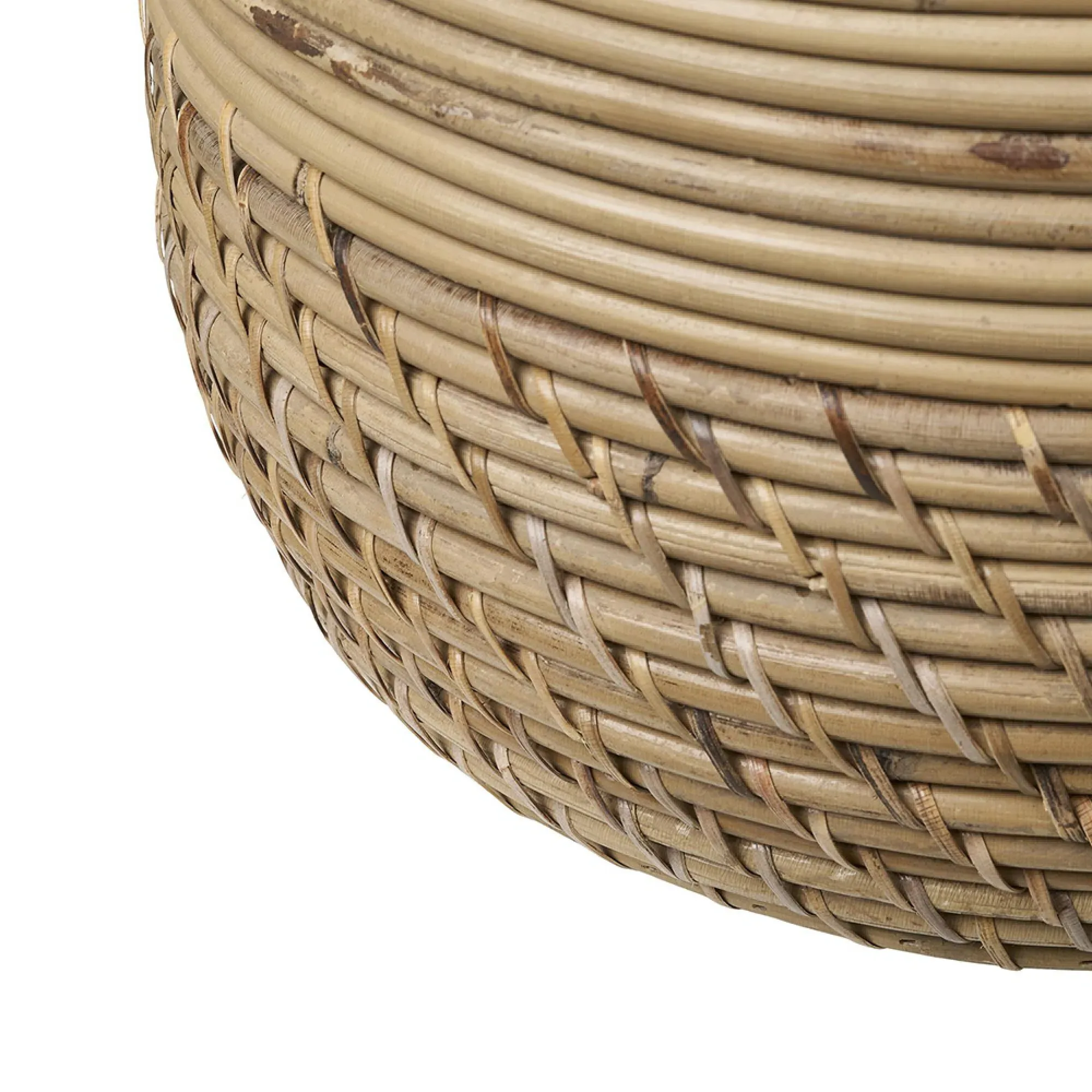 Moro Kubu Basket Set of 2 - Natural, Rattan