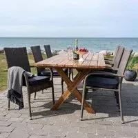 Murcia 8 Seater Garden Dining Table - Teak