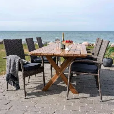 Murcia 8 Seater Garden Dining Table - Teak