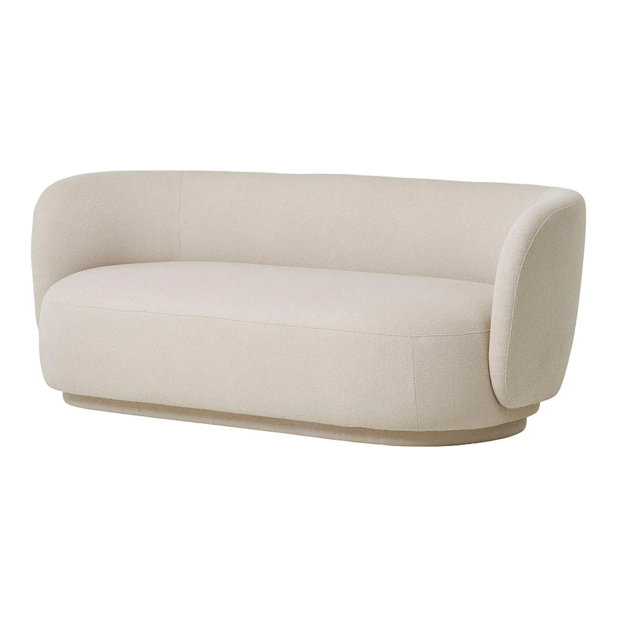 Mykonos 2 Seater Sofa - Sand, Fabric