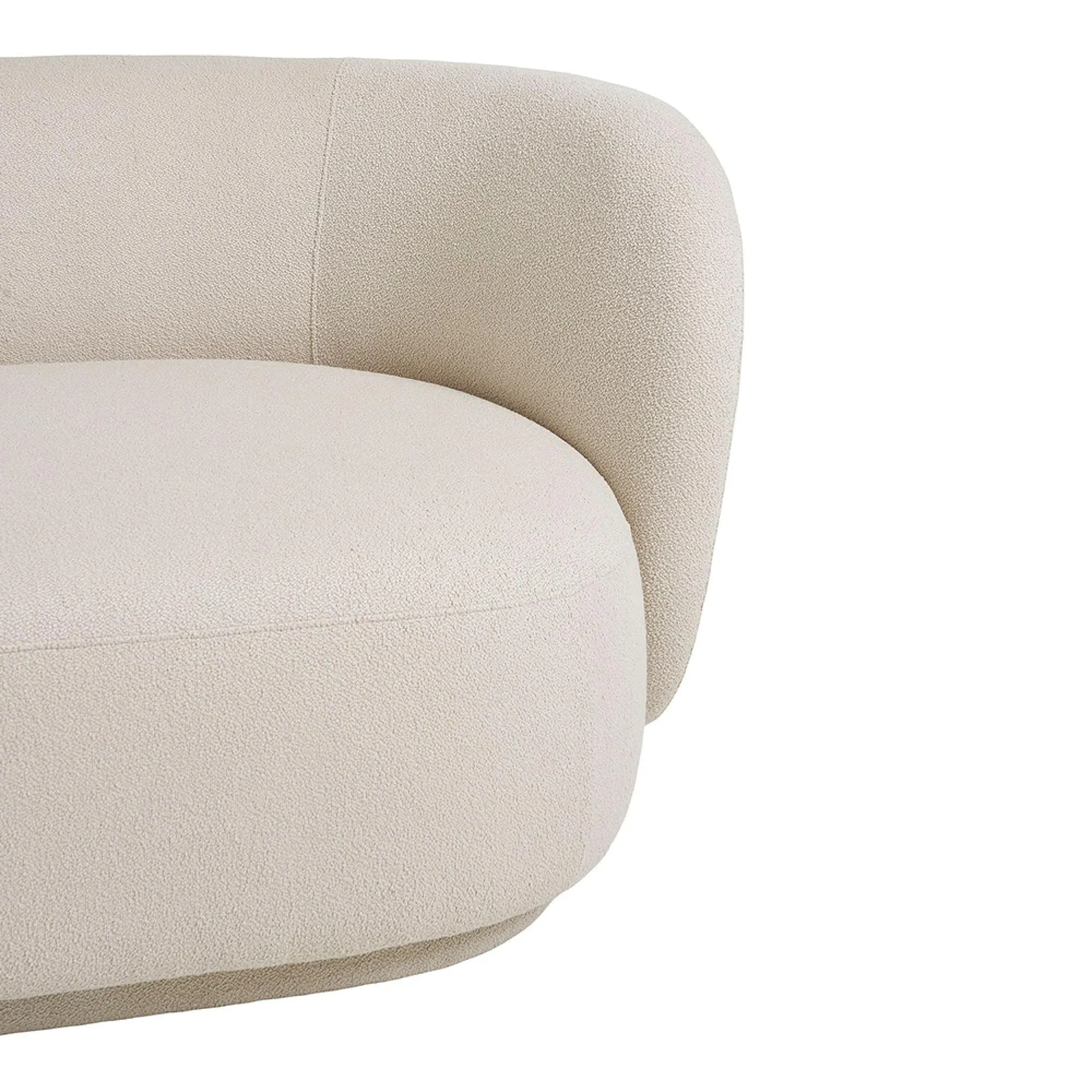 Mykonos 2 Seater Sofa - Sand, Fabric