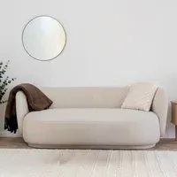 Mykonos 2 Seater Sofa - Sand, Fabric