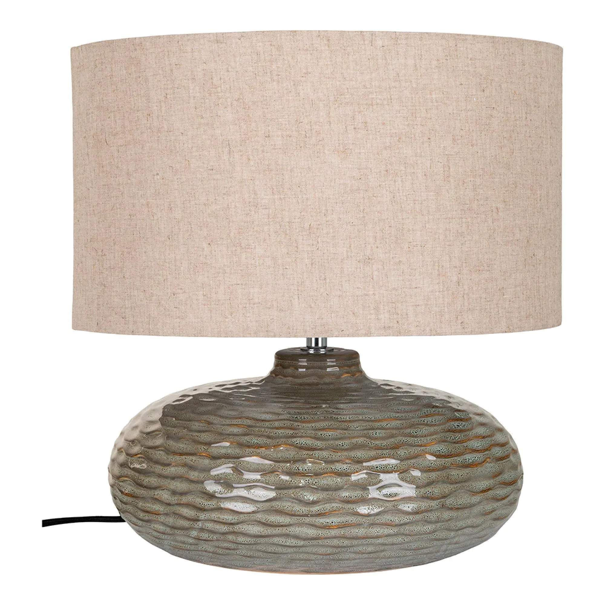 Oldham Ceramic Table Lamp - Green