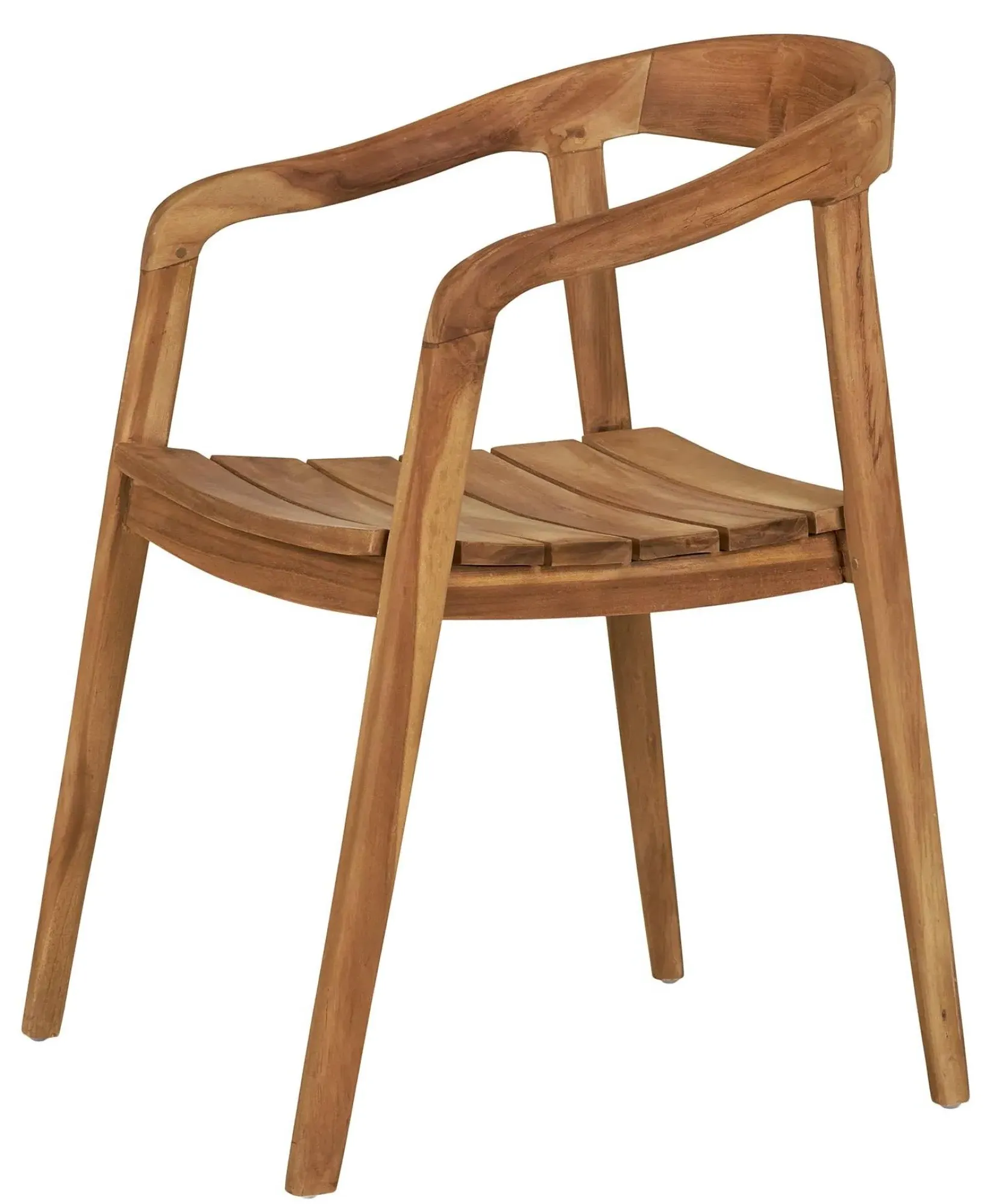 Otero Dining Chair - Natural, Teak Wood