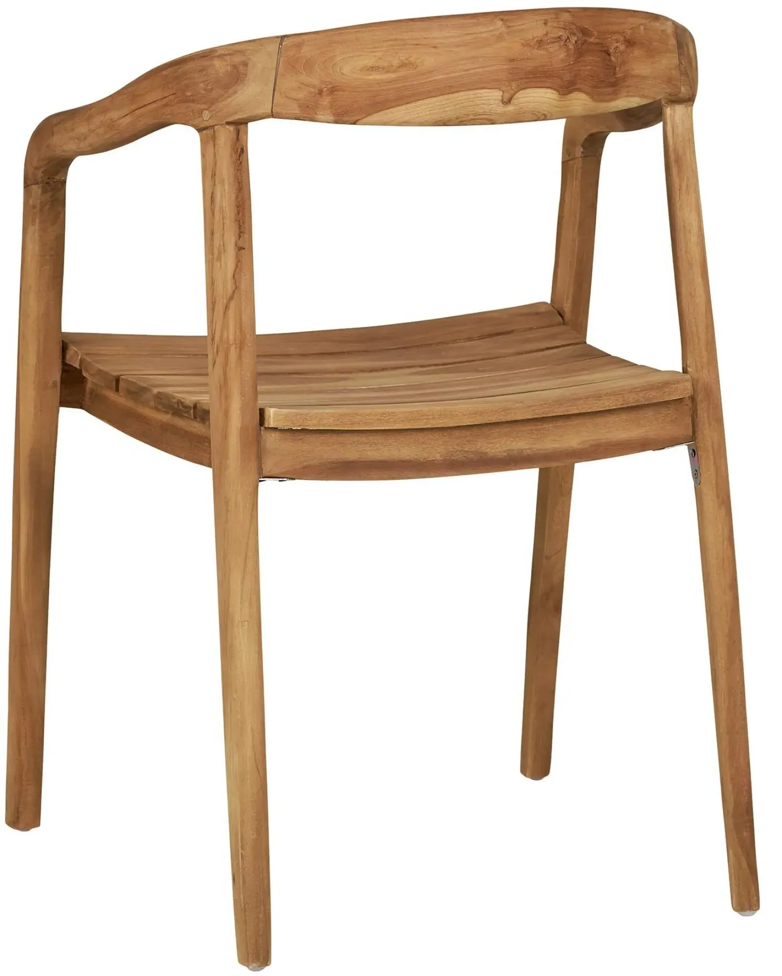 Otero Dining Chair - Natural, Teak Wood