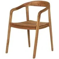 Otero Dining Chair - Natural, Teak Wood