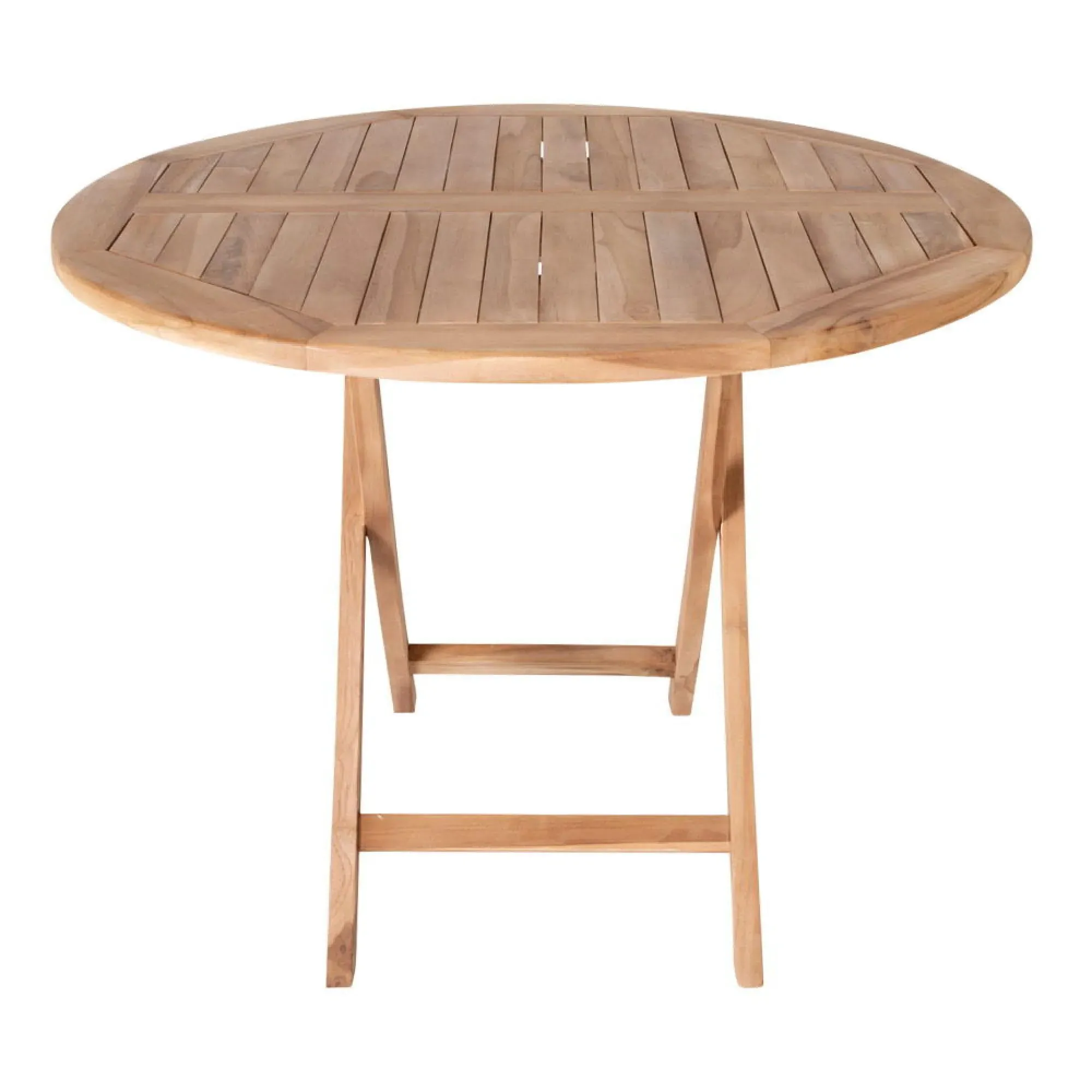 Oviedo 2-Seater Round Dining Table - Teak