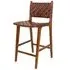 Perugia Counter Chair - Brown, Leather