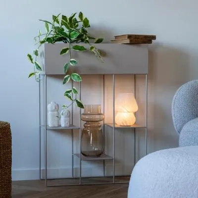 Rabo Metal Planter - Sand image