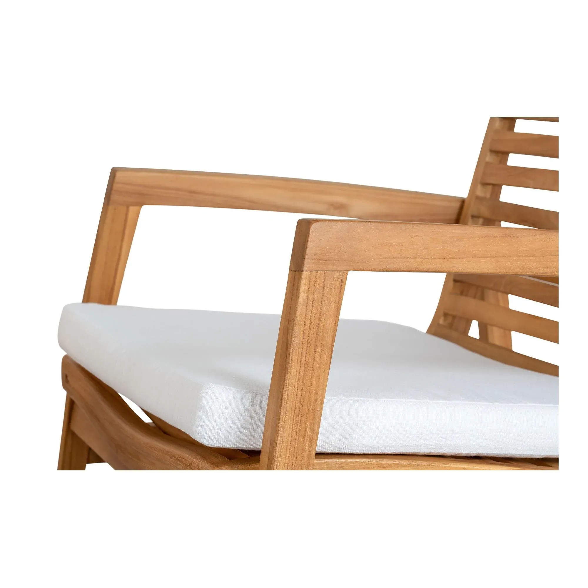 Santander Lounge Set - Natural, Teak Wood