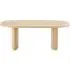 Serra 8-Seater Oval Dining Table - Natural Wood