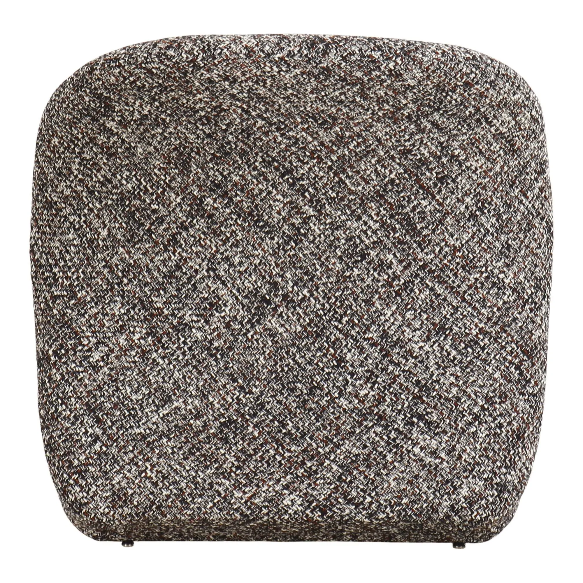 Sofia Lounge Chair - Dark Brown, Fabric