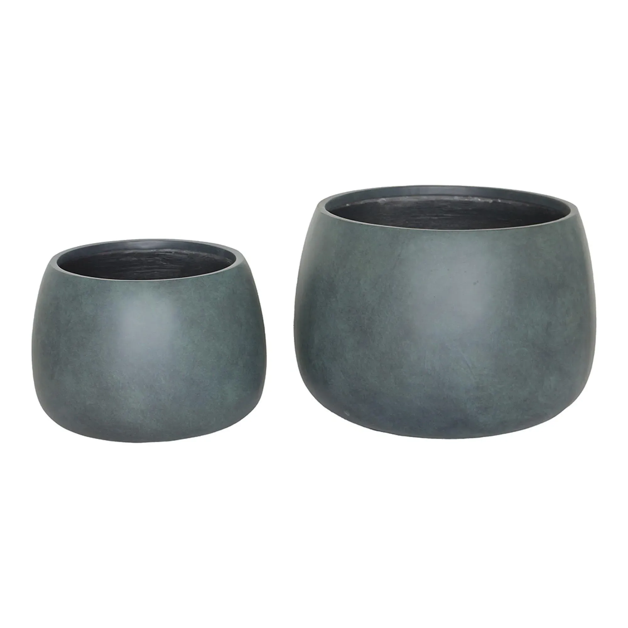 Stanbury Fiberclay Pot Set of 2 - Black