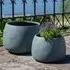 Stanbury Fiberclay Pot Set of 2 - Black