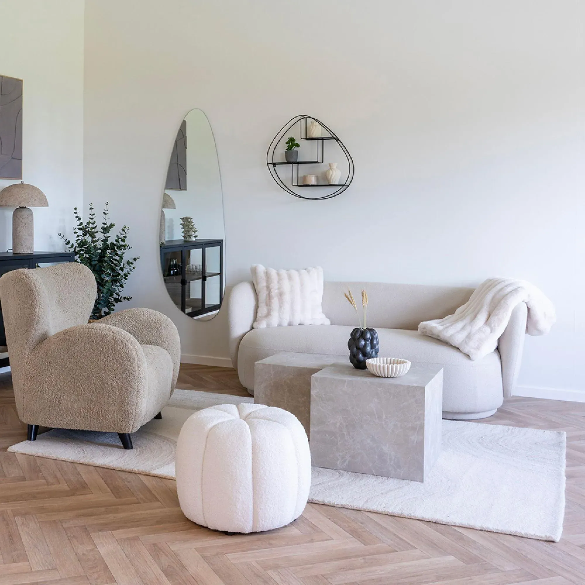 Surat Rug - Light Brown