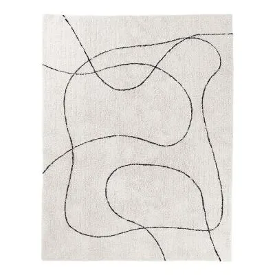 Tampa Large Cotton Rug - Natural