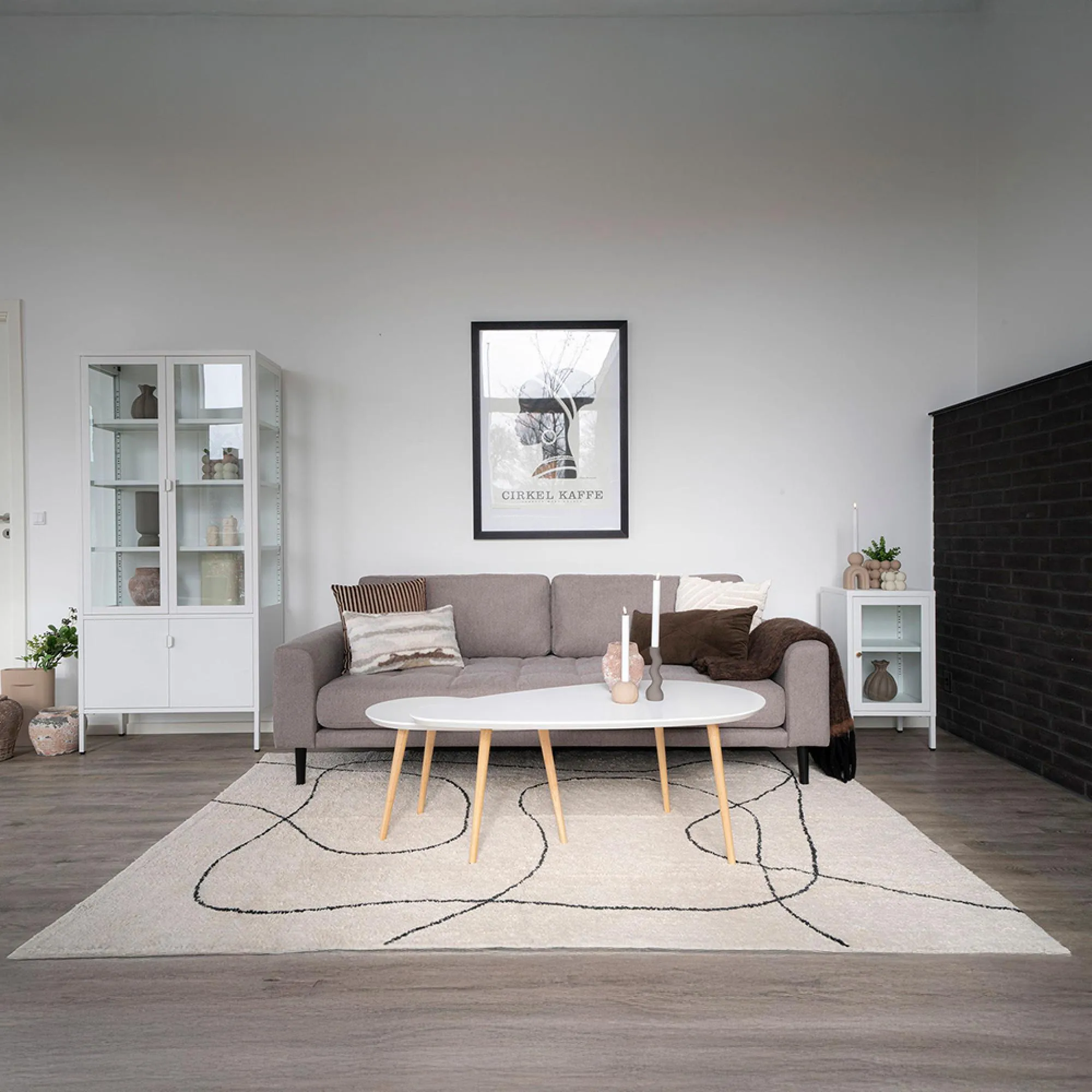 Tampa Medium Cotton Rug - Natural