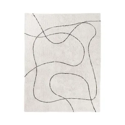 Tampa Medium Cotton Rug - Natural image