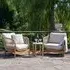 Terracina 2-Seater Round Bistro Set - Beige, Rope