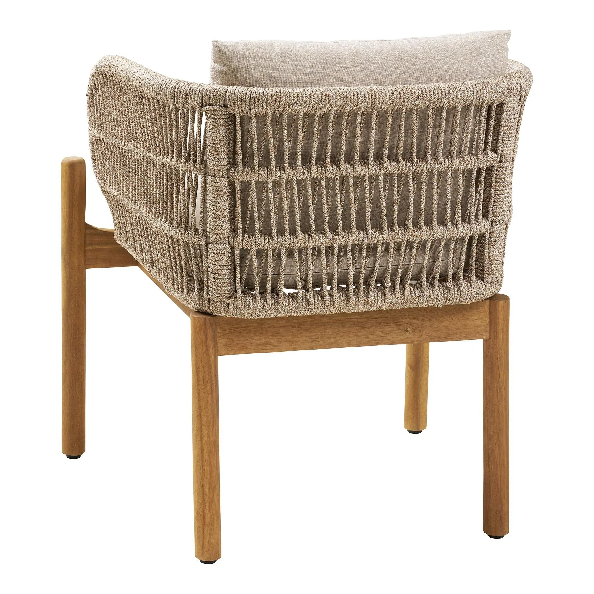 Terracina Garden Dining Chair - Beige, Rope