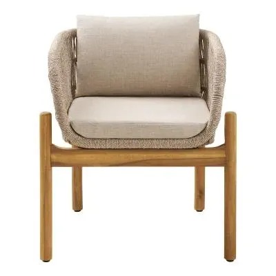 Terracina Garden Dining Chair - Beige, Rope