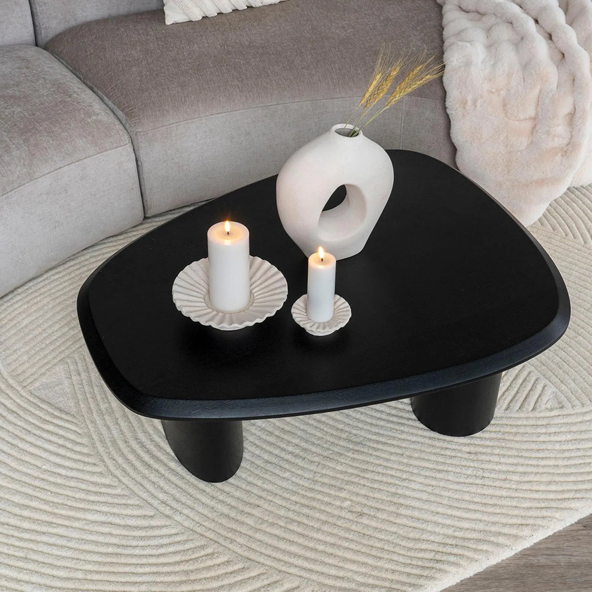 Tirano Coffee Table - Black, Wood