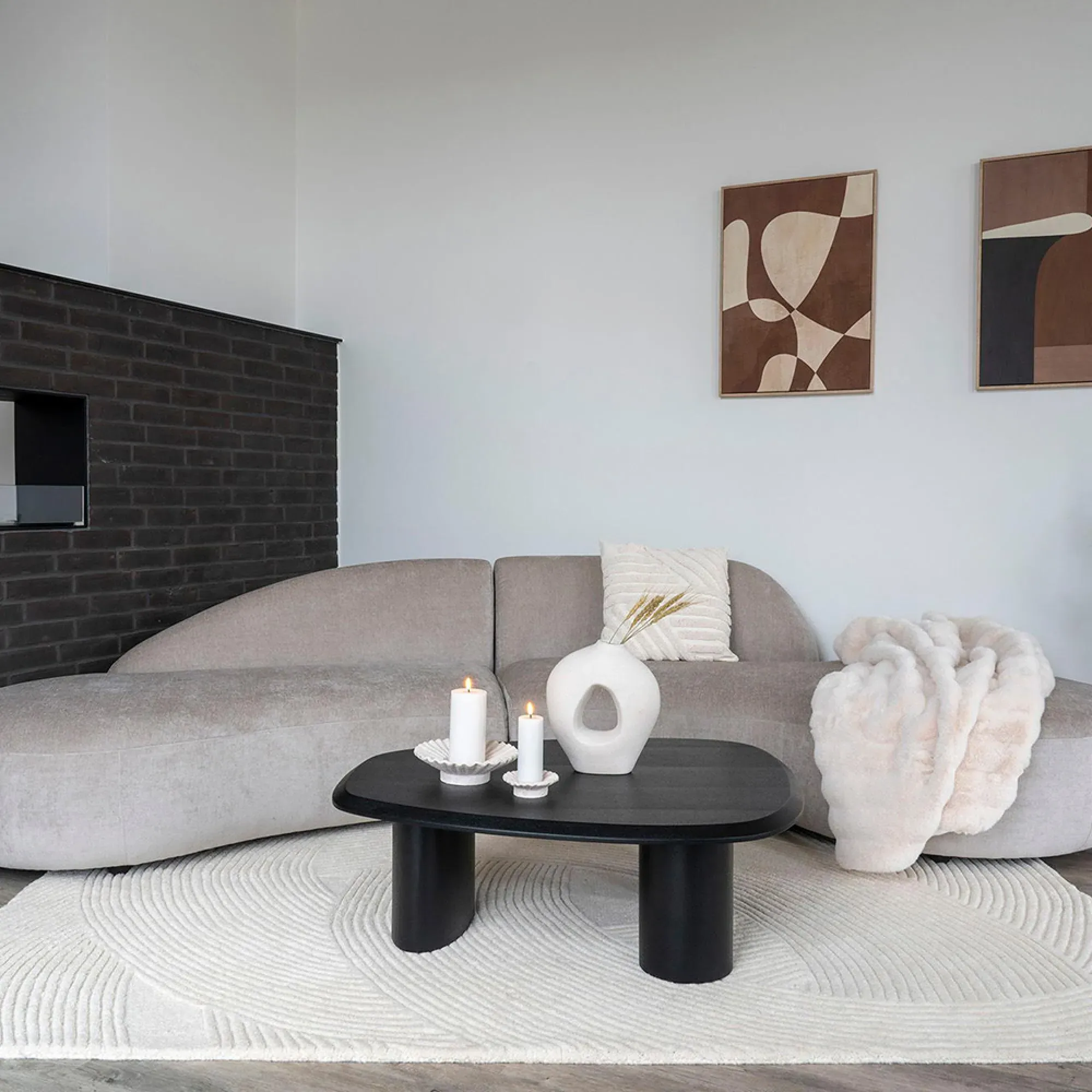 Tirano Coffee Table - Black, Wood