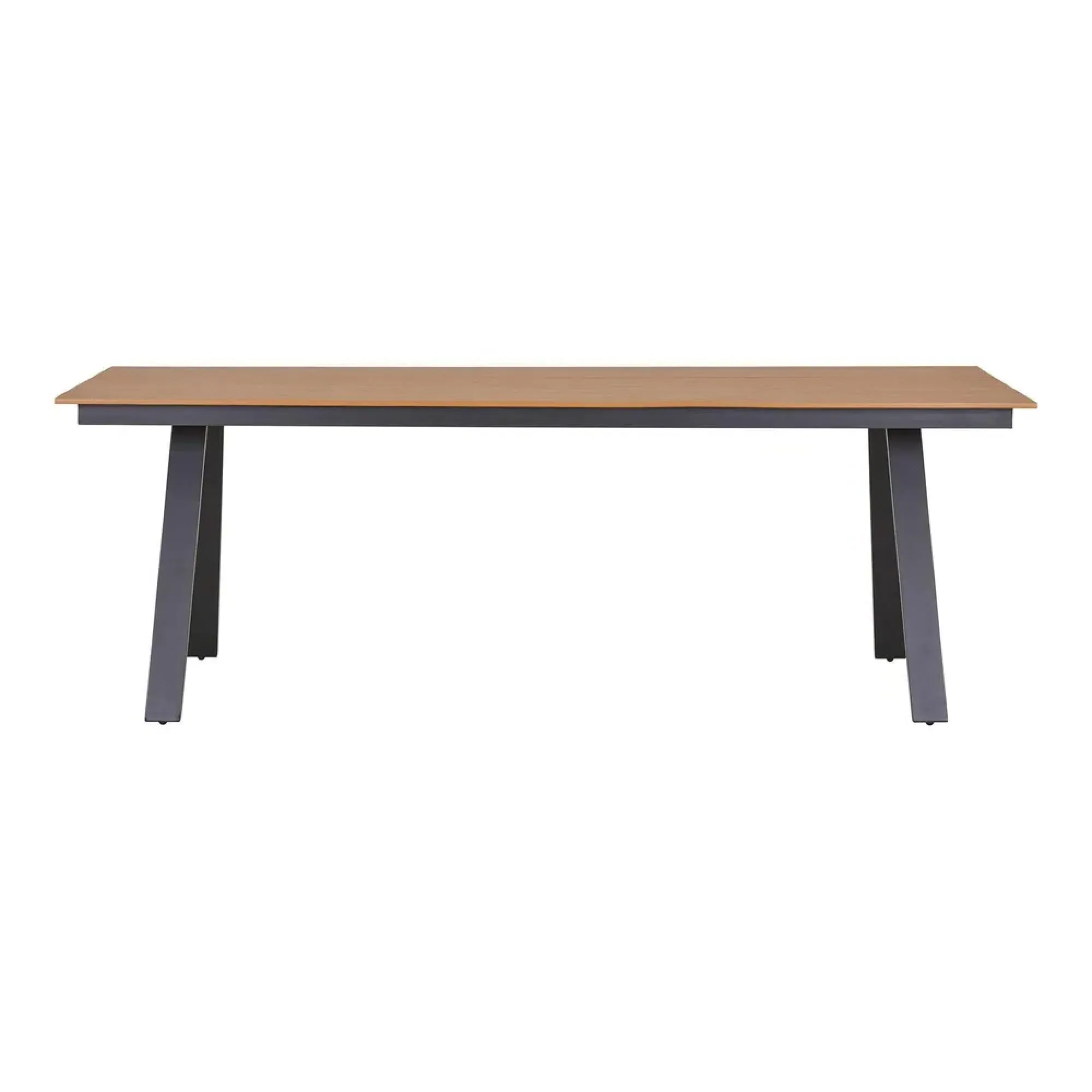 Toronto 10 Seater Garden Dining Table - Natural, Wood