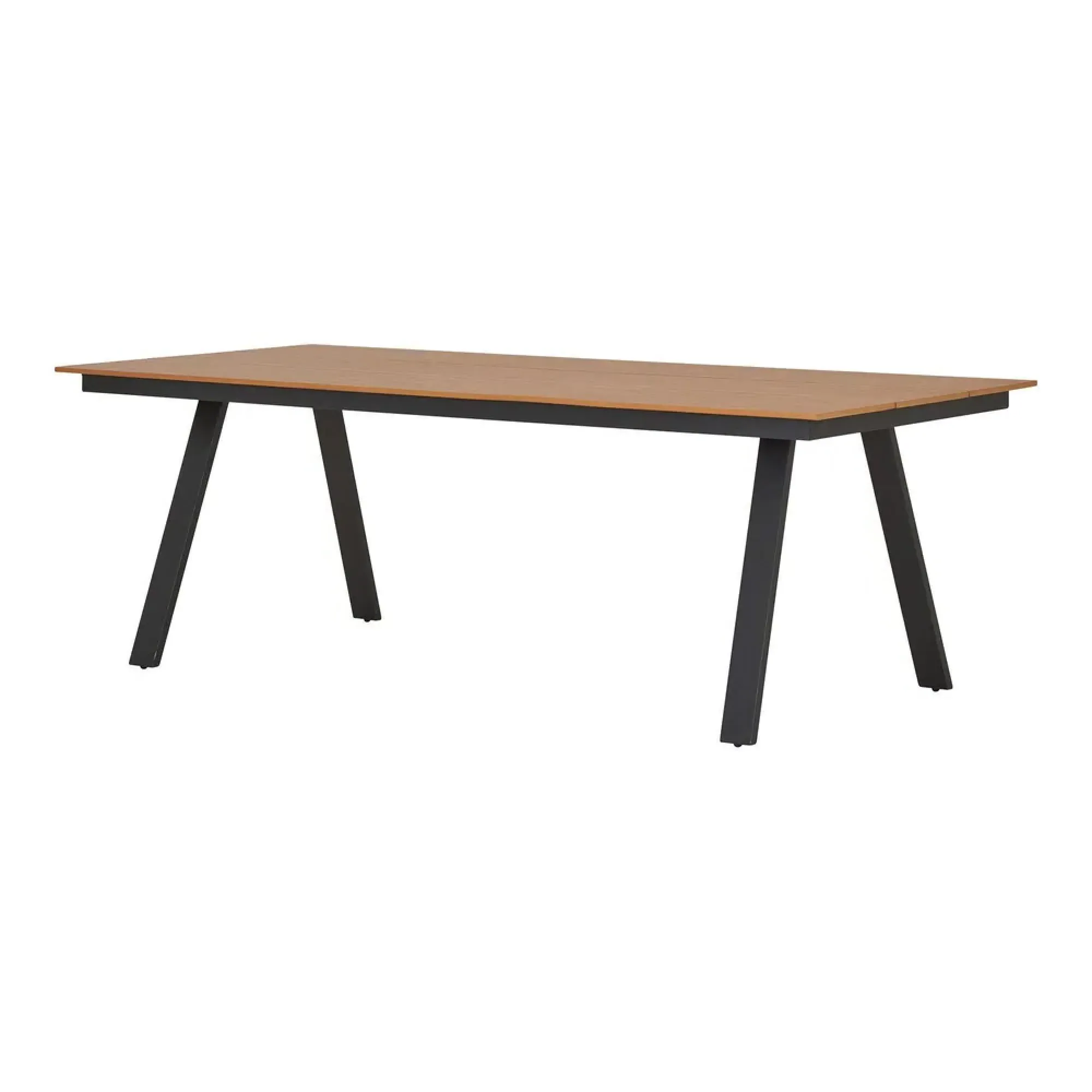Toronto 10 Seater Garden Dining Table - Natural, Wood